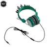 Проводные наушники с динозавром с микрофоном для мальчика и сына, музыкальные стереонаушники, компьютер, мобильный телефон, геймерская гарнитура для ноутбука, детский подарок
