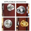 Professional 2-3/8" to 1-3/4" Wood Door Lock Fitting Kit With Hole Cutter And Adjustable Templates For Easy Installation