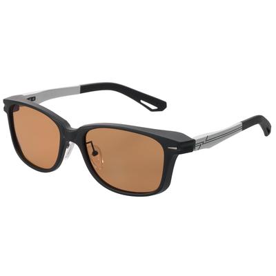 Поляризационные солнцезащитные очки Zeque Sherry Матовые LUSTER ORANGE [Zeque] F-2283 Черный/Серебристый