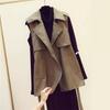 Тренчкот жилет женский весна и осень новый безрукавный жилет жилет костюм внешний жилет куртка женская