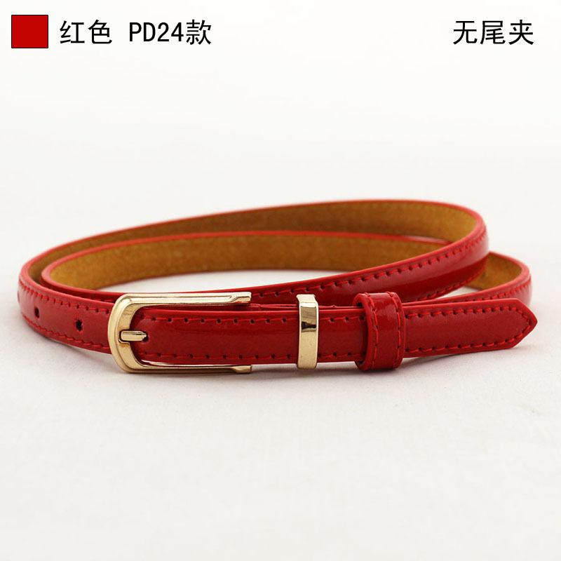 Mary Korean Style Pin Buckle Versatile Dress Belt Female Lady Fine Candy Color Decoration Belt