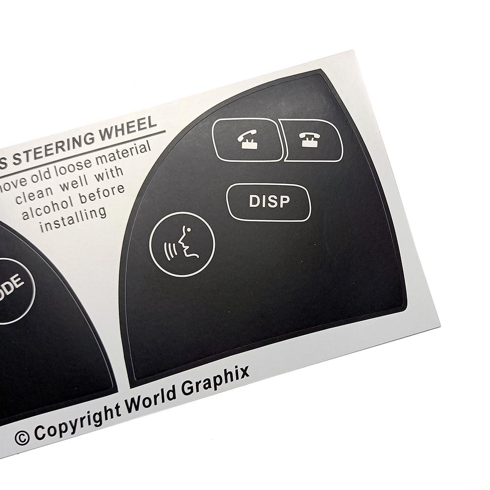 Для Lexus ES V4 ES350 2006 года выпуска наклейка на рулевое колесо для ремонта кнопок