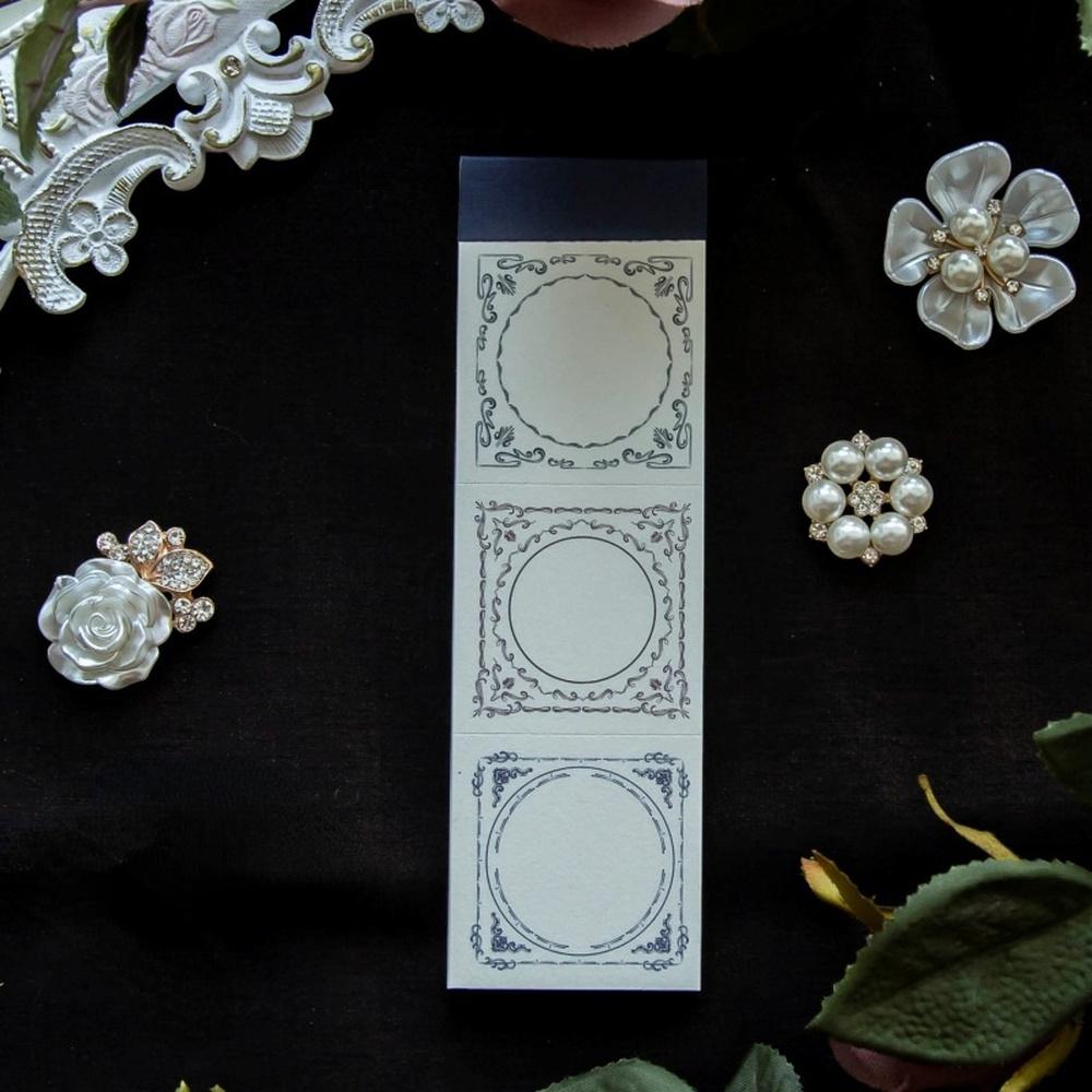 50 листов/лот блокноты для заметок ретро цветок Византии мусорный журнал наклейки для скрапбукинга офисные школьные канцелярские принадлежности