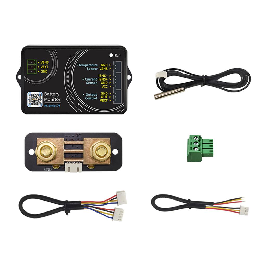 Battery Monitor Bluetooth-compatible Battery Capacity Tester 0‑120V Voltmeter