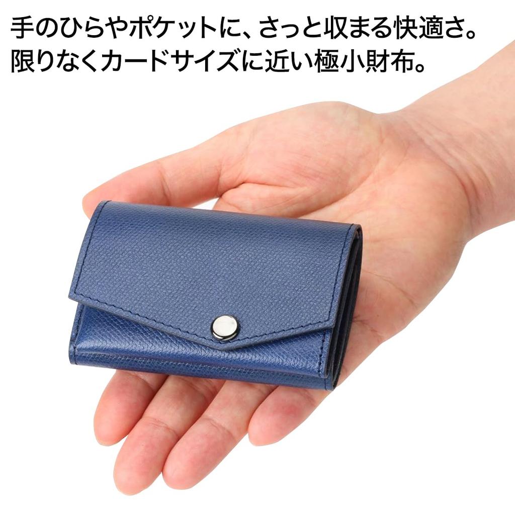 That Can Also Fit AirTag Wallet Made In Japan Genuine Leather Camel [Abrasus] "Small Wallet" Men's Women's