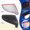 Car Mirror Covers for ISUZU D-MAX V-Cross DL40 AT33/35 2025 2025 Rearview Mirror Covers ABS Matte Black Car Exterior Accessories