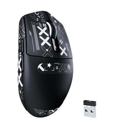 Беспроводная игровая мышь ATTACK SHARK G3 BK52820 25000 PAW3311 3 режима Программируемая 500 мАч 80 Микро 40G DIY наклейки для игр и офиса мышь,