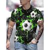 Men Summer Sportwear T-shirts O Neck Short Sleeve 3d Printed T Shirt Casual Breathable Tops
