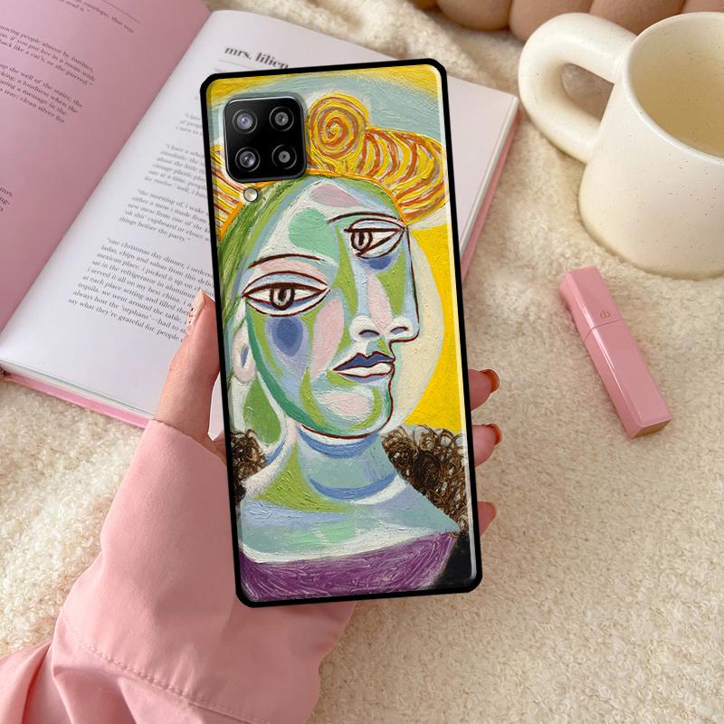 Чехол Picasso Abstract Art для Samsung Galaxy A54 A34 A14 A52 A32 A12 A13 A33 A53 A15 A16 A26 A36 A56 A06 A35 A55