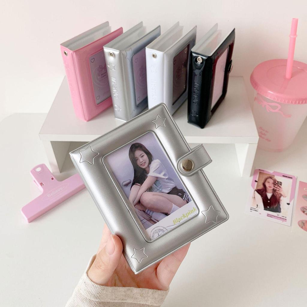 Компактный высококачественный фотоальбом с одним кармашком для фотографий с моментальной камеры и карточек для наблюдения за звездами