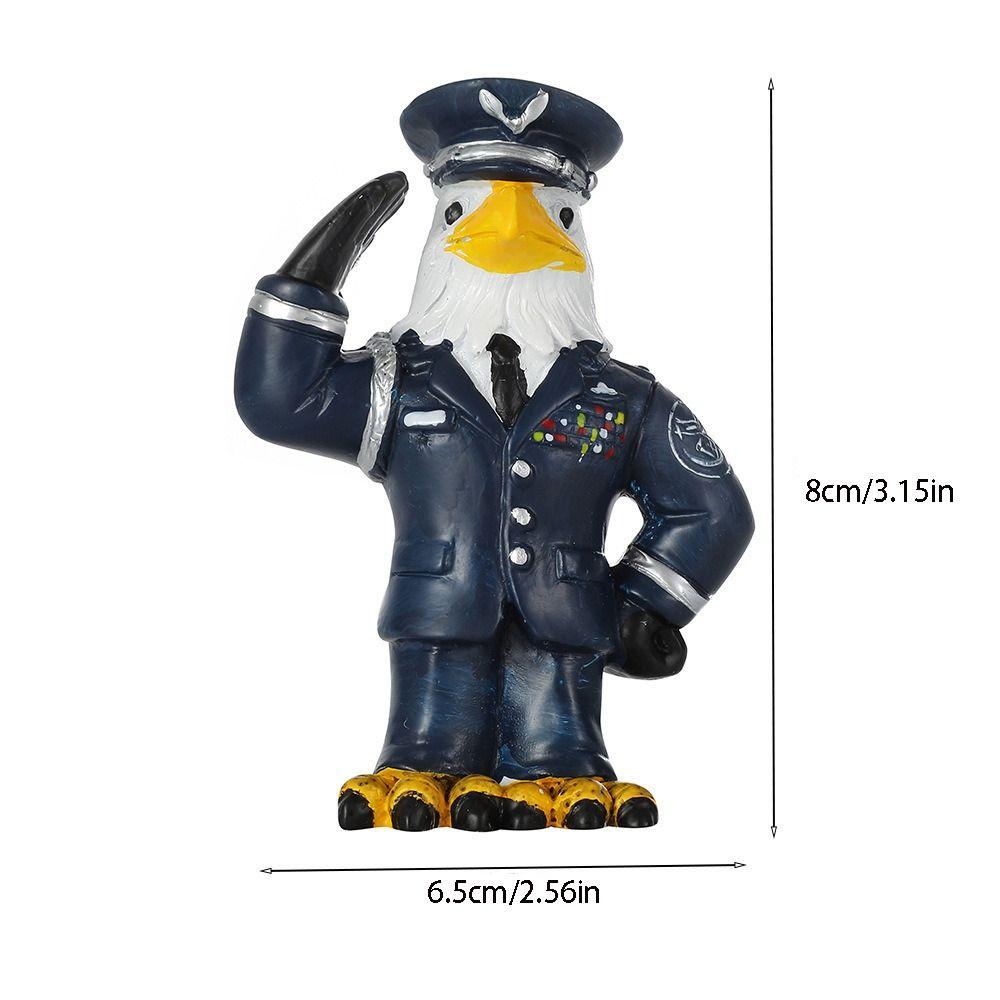 Cute Eagle Ornament Art Miniatures Figurine Crafts Eagle Statue Entrance