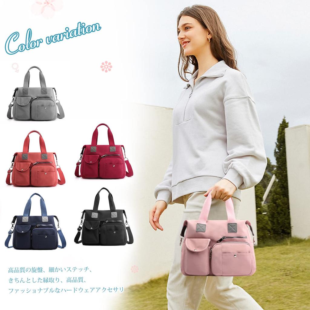 Сумка через плечо кроссбоди Идеально подходит для и Популярная унисекс сумка NICOLE&DORIS Женская водоотталкивающая сумка, Сумка, Нейлон, Компактная, Многоцелевая, Множество карманов,