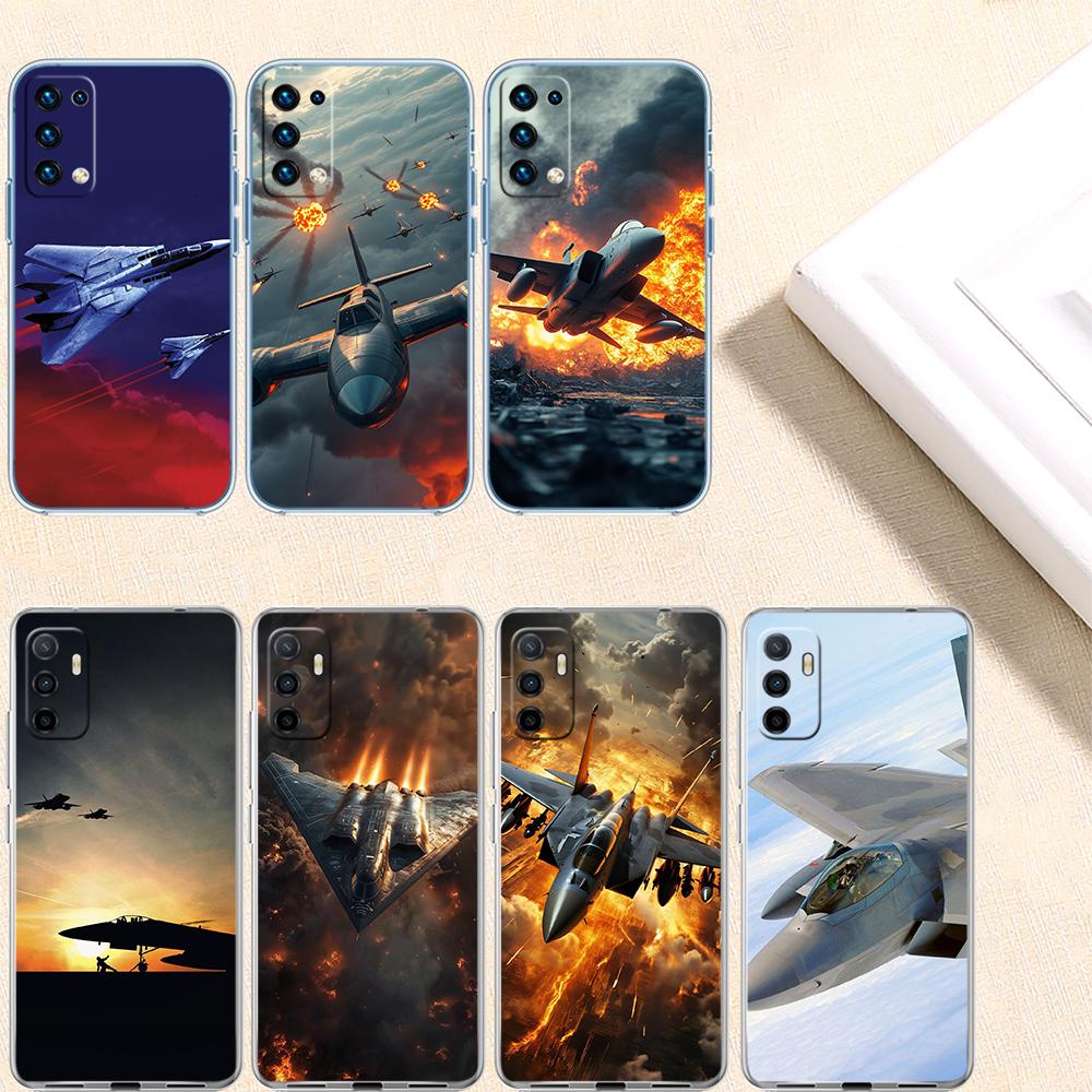 RE56 Strategic bomber aircraft Transparent Phone Case for Samsung Galaxy A04 A04S A14 A23 A34 A54 M23 M33 M52 M53