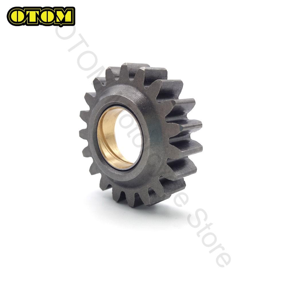 For ZONGSHEN ZS177MM NC250 Motorcycle Engine Starter Reduction Shaft Sleeve Double Gear KAYO KEWS HENGJIAN STN LONCIN BSE BRZ