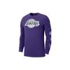 Футболка NBA Los Angeles Lakers L/S фиолетовая/белая мужская уличная одежда DV6040-504