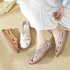 Женская весенне-летняя мягкая подошва Baotou Flat Comfortable Non-Slip Slip Shoes