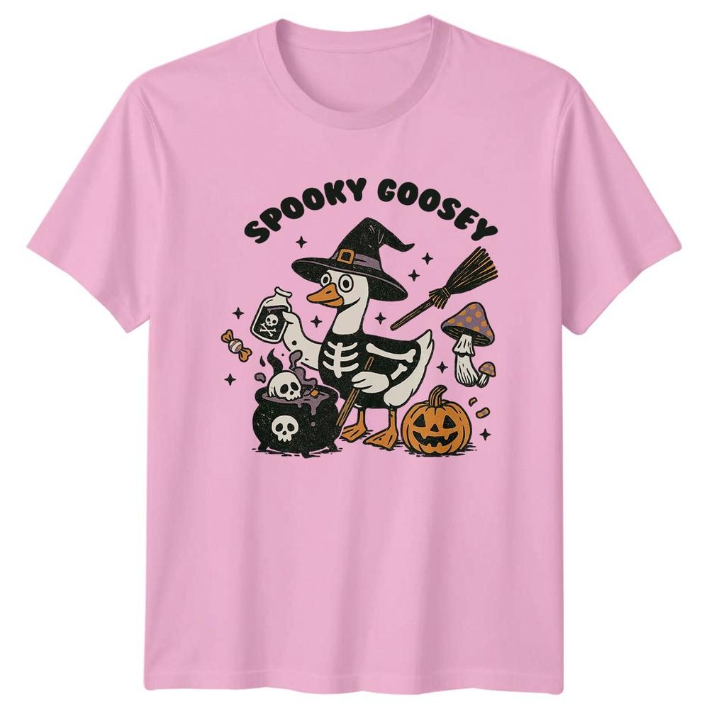 Spooky Goosey TShirt Skeleton Goose Halloween Halloween Gift For Him And Her