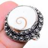 Shiva Eye Gemstone Handmade 925 Sterling Silver Jewelry Ring Size 6.5