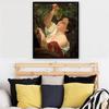 5D DIY Diamond Painting Cross Stitch"Girl Picking Grapes"Resin Diamond Embroidery Mosaic Home Decor