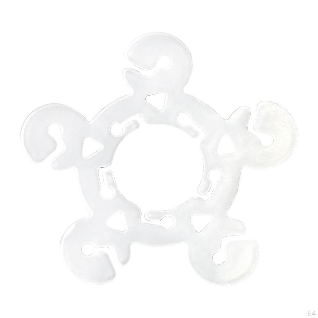 100x Balloon Clips Bulk Decorative Holder for Wedding Birthday Event