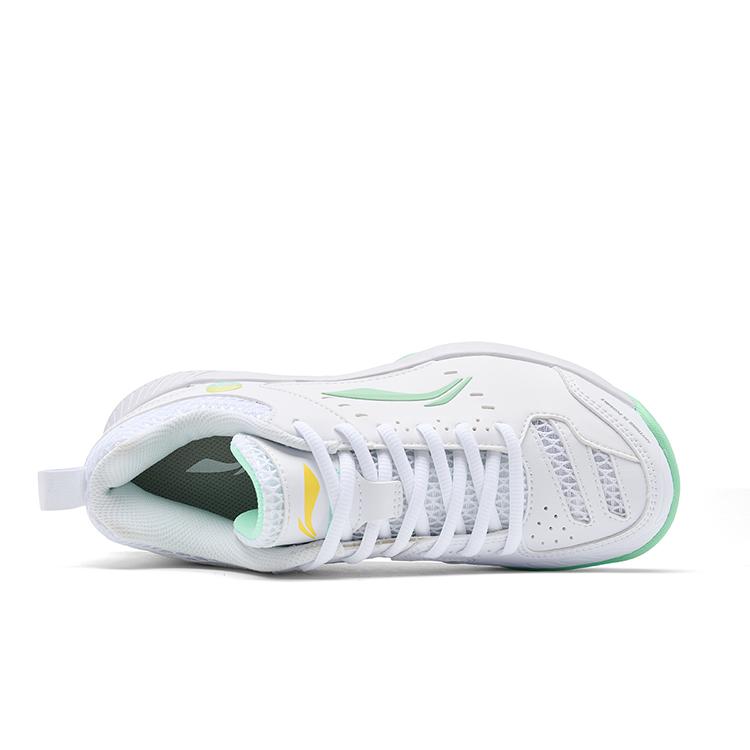 Li Ning Rocket Shoe 2.0 Slip Resistant, Breathable, Lightweight Low top Badminton Shoes Unisex Light Turquoise AYTU049-4