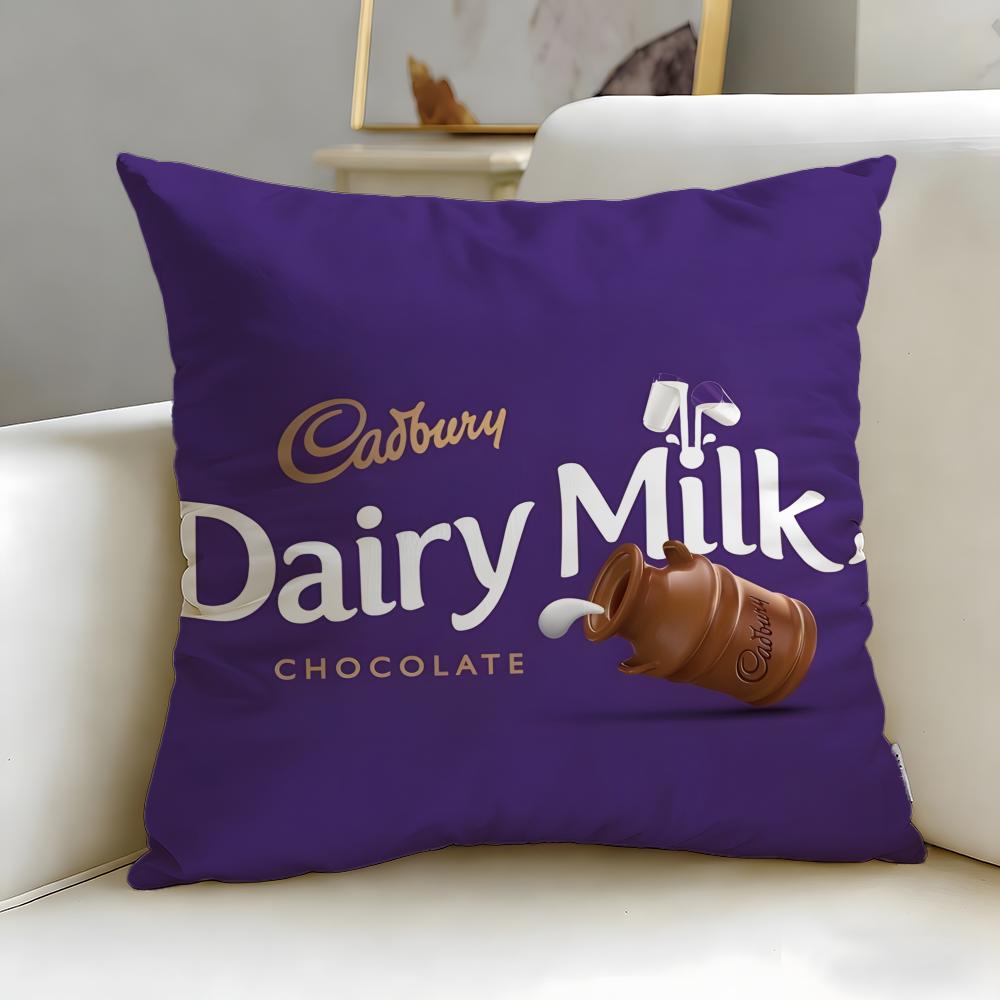Классический бренд снеков Cadbury Наволочка Мягкая и Легко стирающаяся – Универсальная для Дивана, Кровати, Путешествий и Офиса