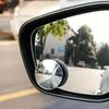 1 пара автомобильных зеркал слепых зон, регулируемых на 360 градусов, выпуклых зеркал заднего вида для автомобиля, безрамочных зеркал для парковки под широким углом
