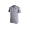 Dri-Fit Logo Round Neck Pullover Comfortable Quick-Dry Casual Short Sleeve Regular T-Shirt Men T-Shirts Carbon-Gray Black HF0507-091