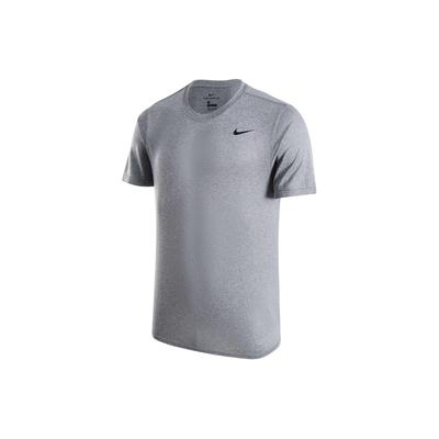 Dri-Fit Logo Круглый вырез свитера Удобная быстросохнущая повседневная футболка с коротким рукавом Стандартные мужские футболки Carbon-Gray Black HF0507-091