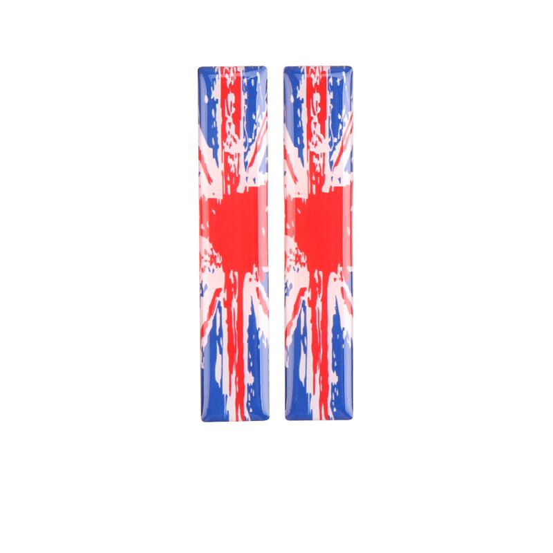 2 шт. автомобильные наклейки для MINI COOPER R56 R55 R60 R61 Countryman F55 F56 F60, кристалл, эпоксидный интерьерный аксессуар, дверная ручка автомобиля