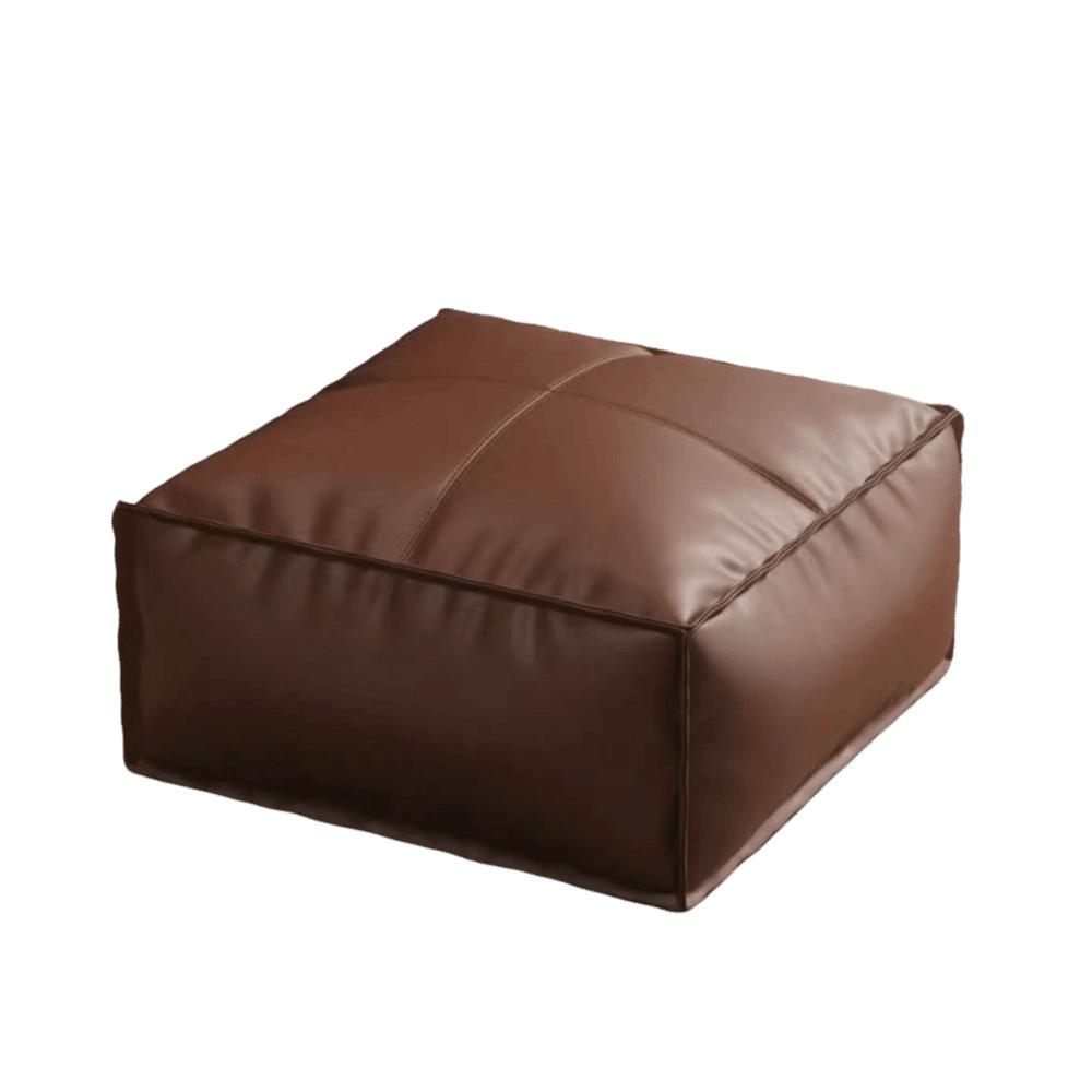 Waterproof Pumpkin Pouf Cover Round Sofa Stool Cover Storage Leg Bench Home Furniture