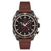 Hawker Hunter Atlas Dual Time Chronograph Jade Black Dial Quartz AV-4100-09 Men's Watch