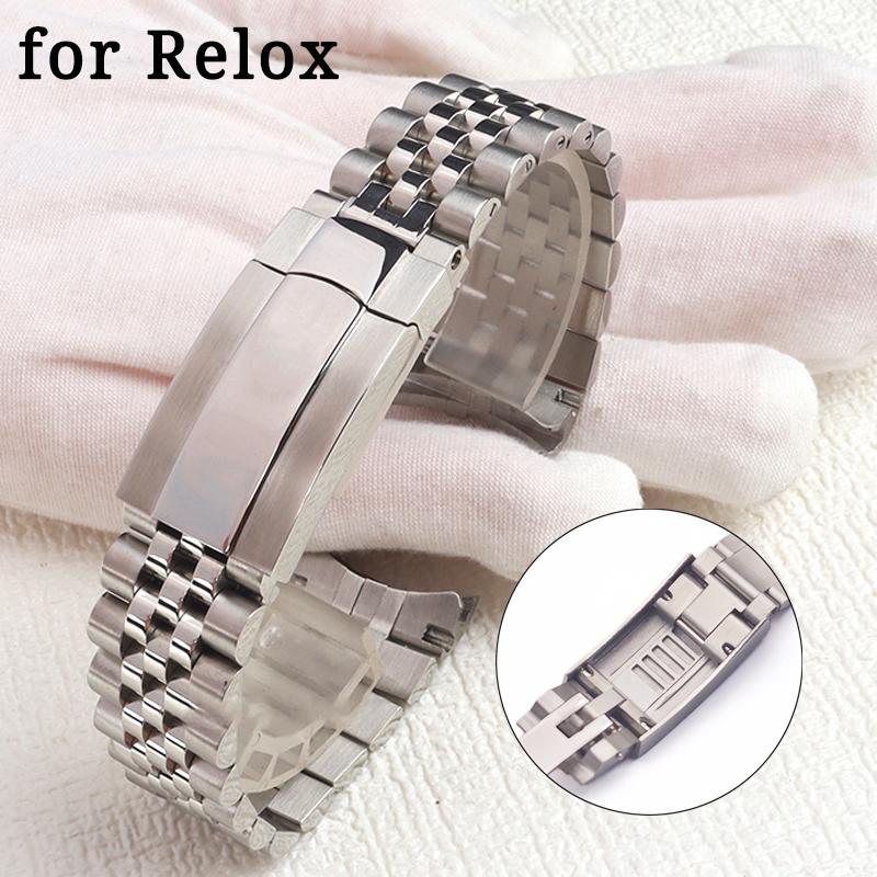 904 Jubilee  Luxury Bracelet For Rolex Sub GMT Yacht Daytona Watch Strap Mod Parts Replacement Accessories 20mm Watch Band
