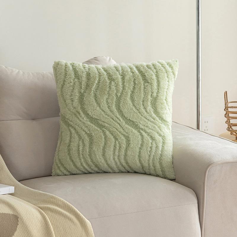 12x20'' дюймов Подушка Чехол для подушки с волнистым узором Жаккард Роскошный современный стиль Подушка для дивана для гостиной, спальни