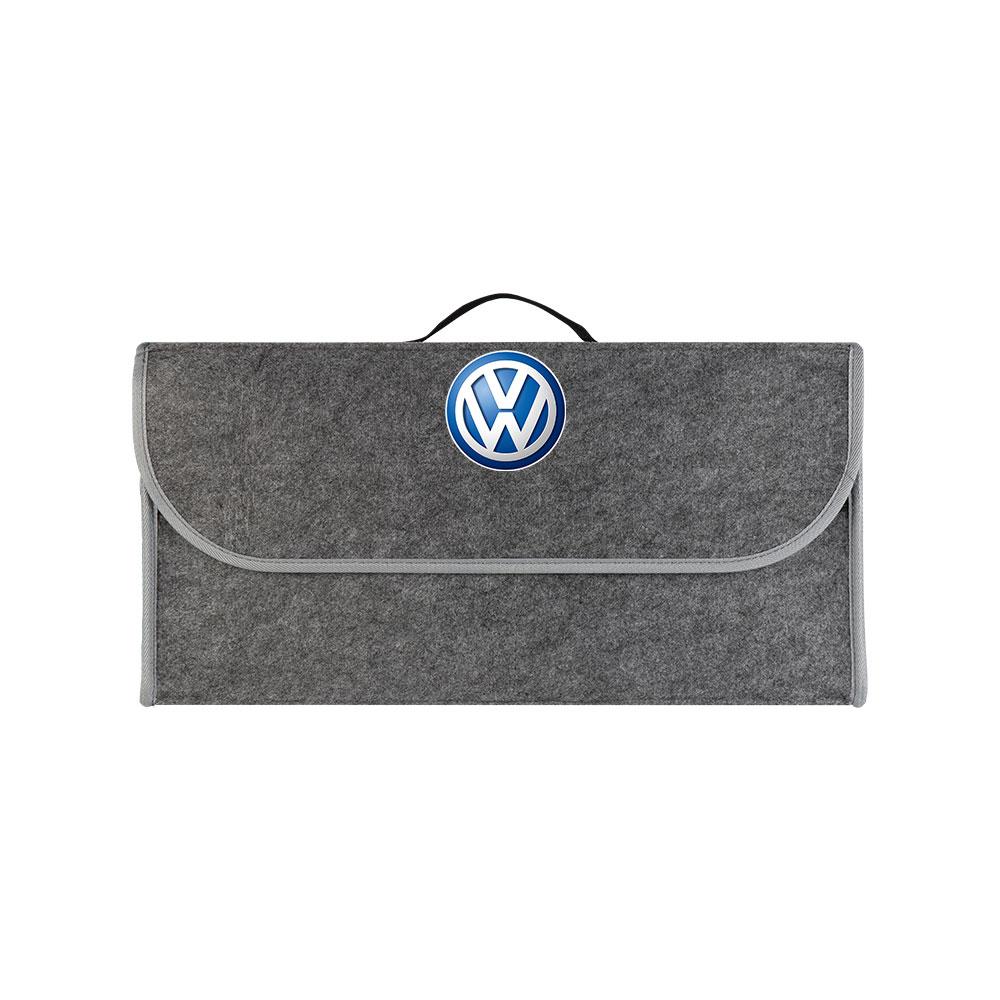 Для VW Volkswagen Jetta MK5 Golf Автомобильный ящик для хранения Мягкий войлок Автомобильная сумка-органайзер для багажника Складной для Volkswagen VW RLINE Beetle Tiguan