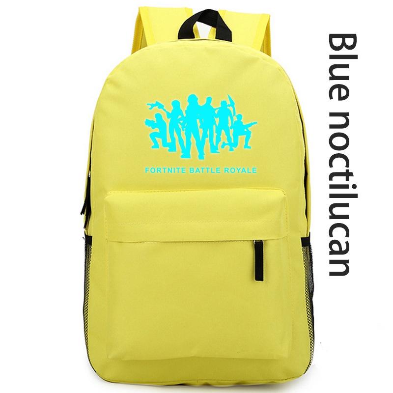 Fortnite Bag Luminous Game Youth Campus Fashion Trend Backpack For Unisex