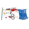 D2-5 DIY Kit Интеллектуальная линия слежения Автомобильный комплект DC Motor Производство электронных сборок Умный автомобиль Патруль Автомобильные детали