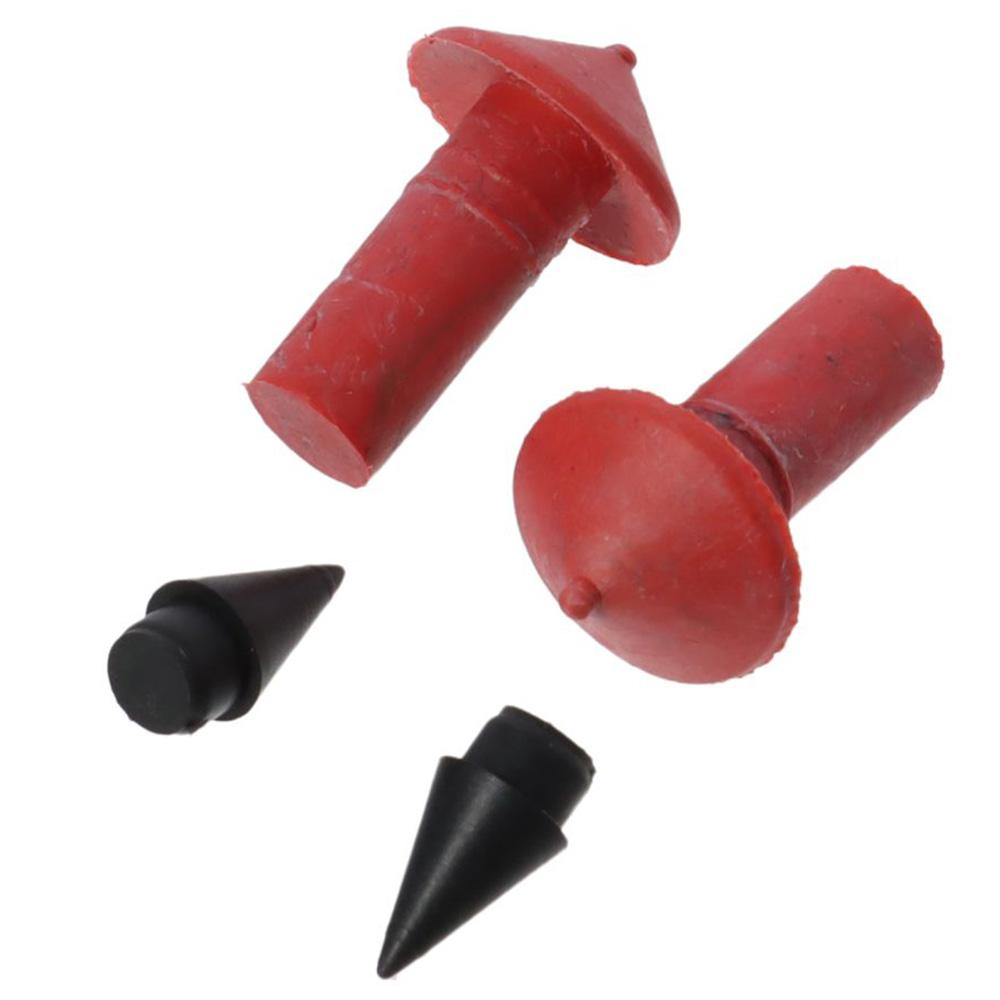 180pcs Mushroom Shaped Tire Repair Insert Plugs Red Insert Plugs Kits for Motorcycle Tires