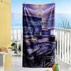 Dallas Customize Your Name Beach Towel Super Soft Microfiber Quickdry Fabric