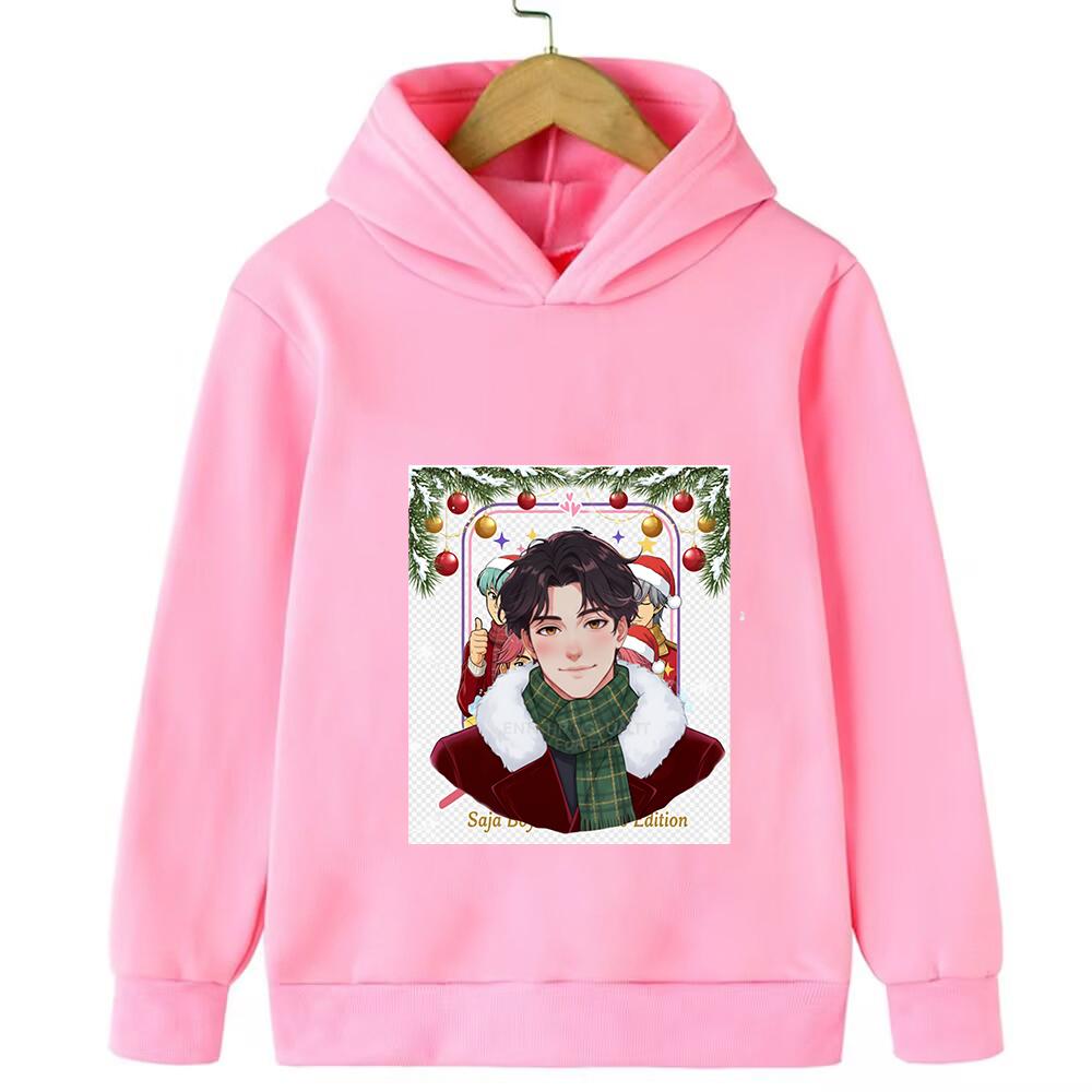 Худи Huntrix Girls и Охотники на демонов Тигр Рождественское худи Милое глупое худи с тигром Худи Huntrix Girls Рождественское худи