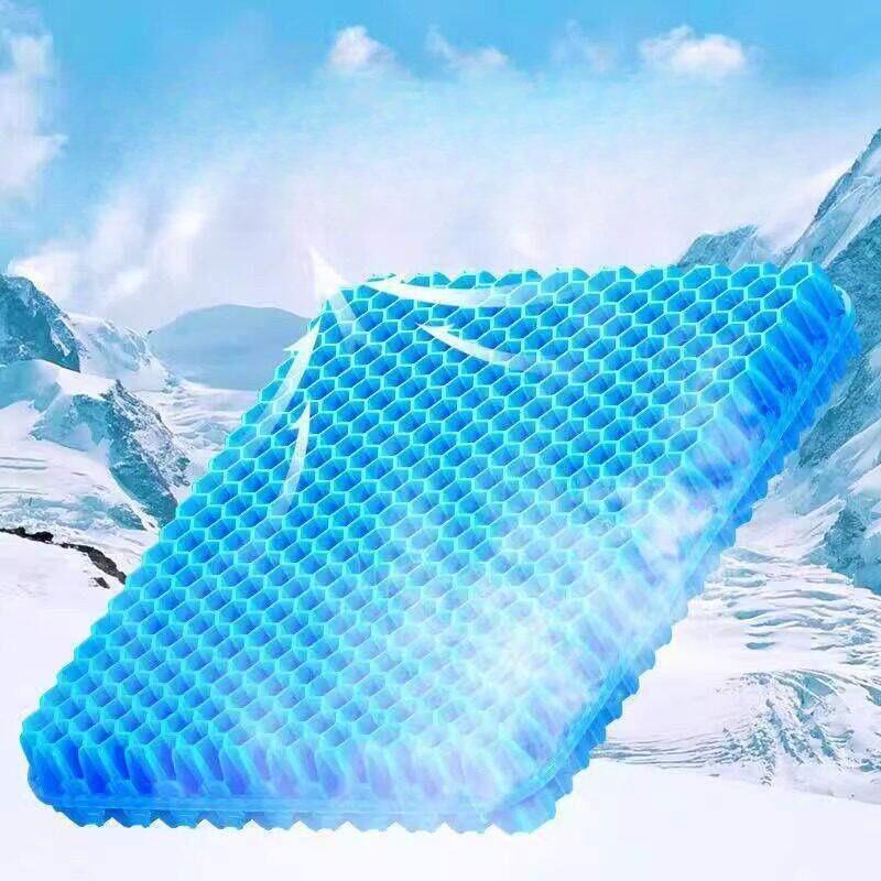 Honeycomb Gel Cushion Office Seat Cushion Thickened Enlarged Pad For Home Office Car Chair Daily Household Seat Use
