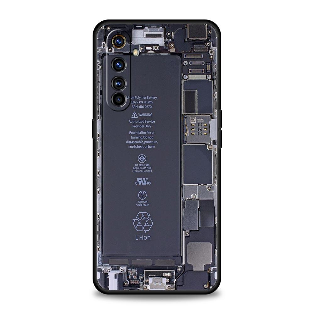 Винтажный чехол для телефона с геймпадом для видеоигр для мальчиков Realme 11 10 9 8 5G 7 6 GT2 Pro C21 C11 C25 C35 для Realme GT Neo 2 3 3T