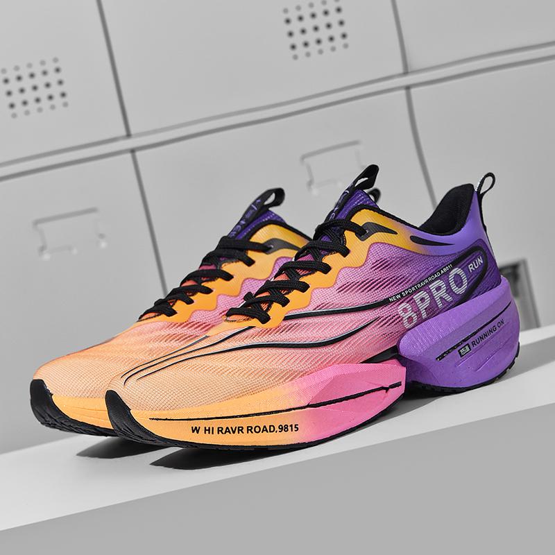 Большой размер 45 Carbon Plate Marathon Shoes Men Casual Sneakers Удобные легкие спортивные кроссовки для бега унисекс Tenis Walking Shoes