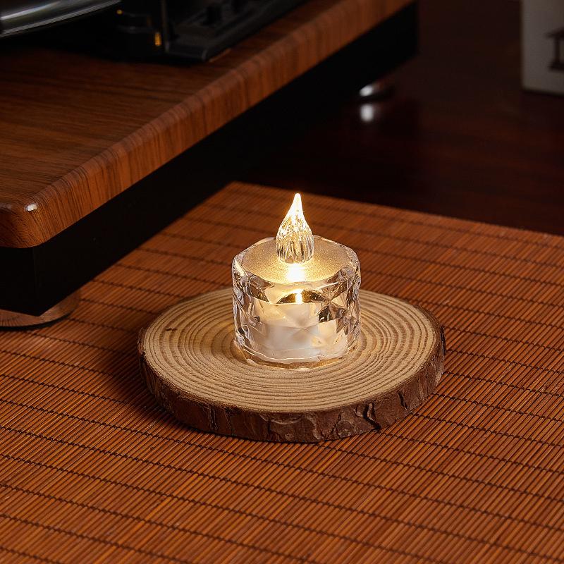 Креативный рождественский ночник, рождественская елка, фонарь, настольная лампа в виде айсберга, небольшое украшение для домашней вечеринки, рождественские украшения, подарки