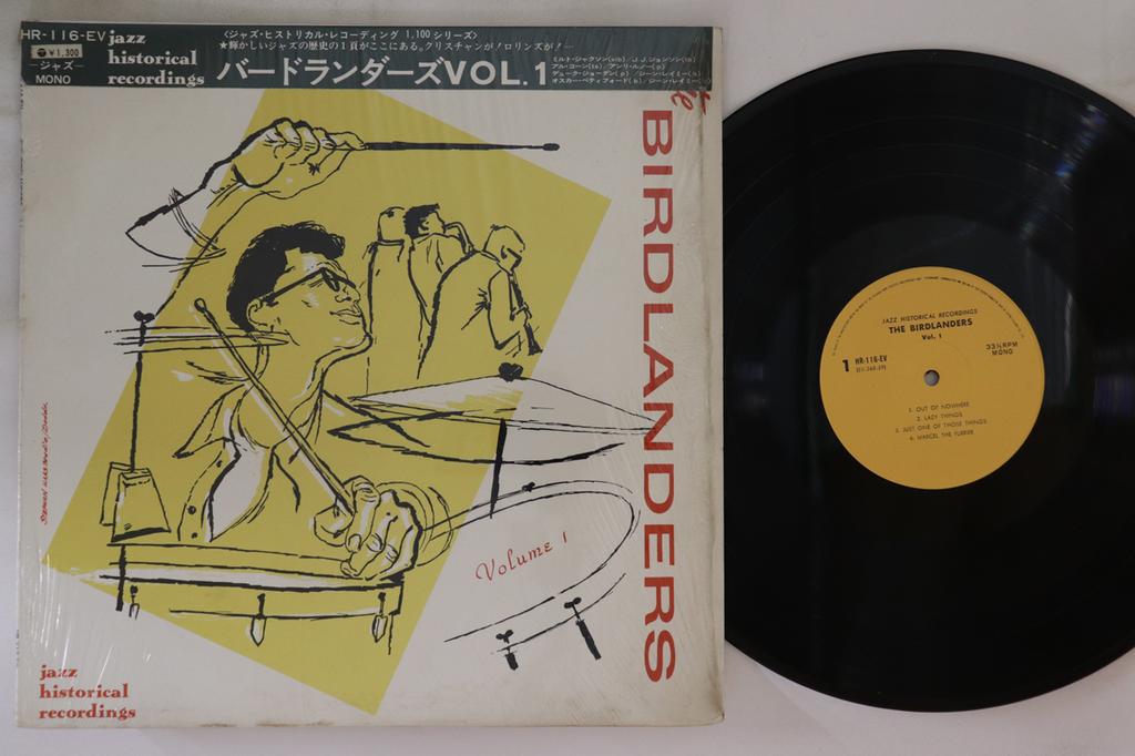 LP Пластинка BIRDLANDERS - Том 1 HR116EV JAZZ HISTORICAL 1972 Япония Оби Джаз Б/У