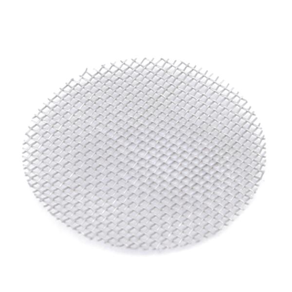500Pcs Stainless Steel Filter Net Piece Network Pipe Screen Mesh Metal Wrapped Edge Mesh Filter