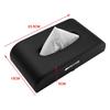 1pcs Car Tissue Box Holder Armrest Box Storage Case Stickers For Mercedes Benz AMG W205 W218 W177 W176 W169 A B C E S Class