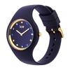 Оригинальный импортный продукт Часы Ice Watch 016301 Синий оттенок Маленький силиконовый ремешок [ICE WATCH] Женские [ICE cosmos]