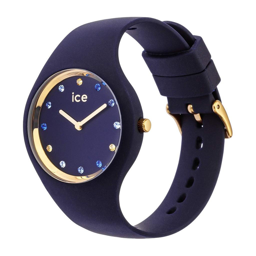 Оригинальный импортный продукт Часы Ice Watch 016301 Синий оттенок Маленький силиконовый ремешок [ICE WATCH] Женские [ICE cosmos]
