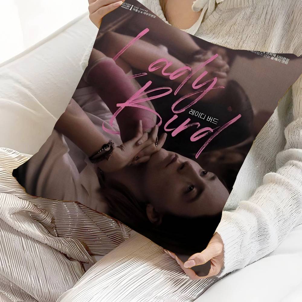 Lady Bird Movie 45*45Cm Cushion Cover Pillow Cover Decor Pillowcase Home Pillowcase For Couch Pillow